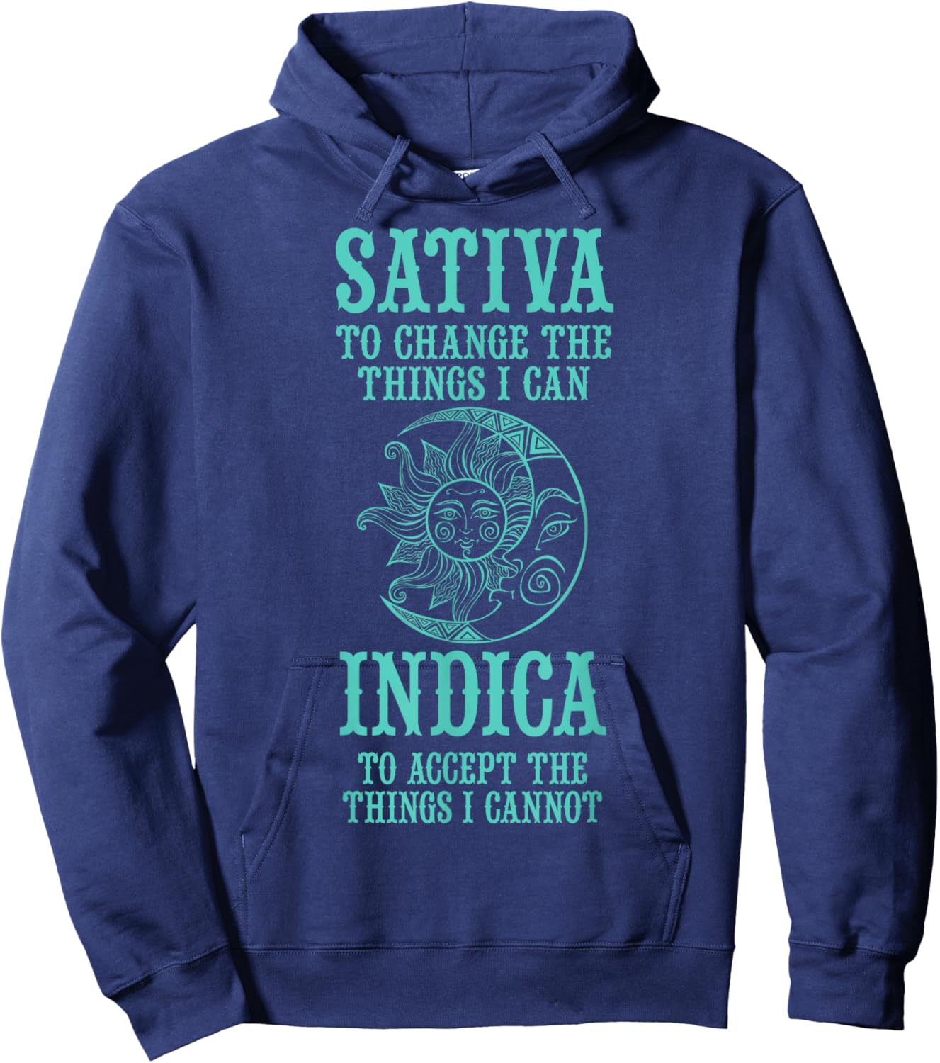 Savita Indica Hoodie - Hoodie | Navy