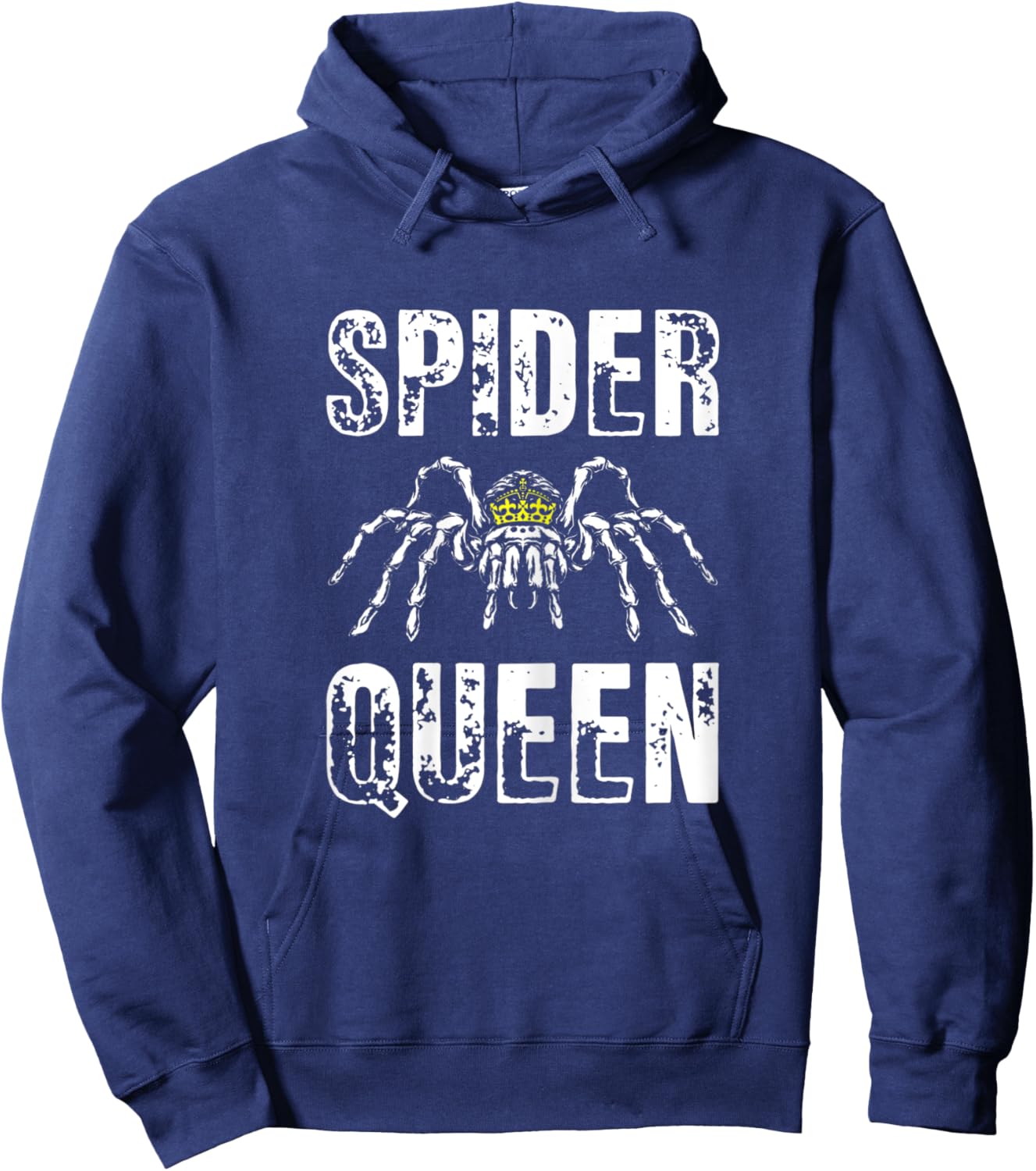 Spider Queen Arachnophile Arachnids Cobweb Insect Hoodie - Hoodie | Navy