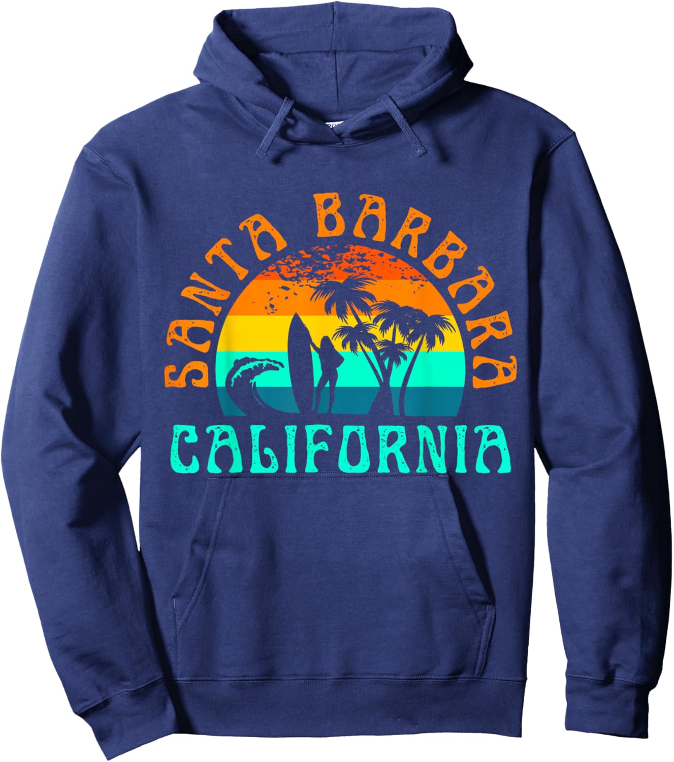 Santa Barbara Hoodie - Hoodie | Navy