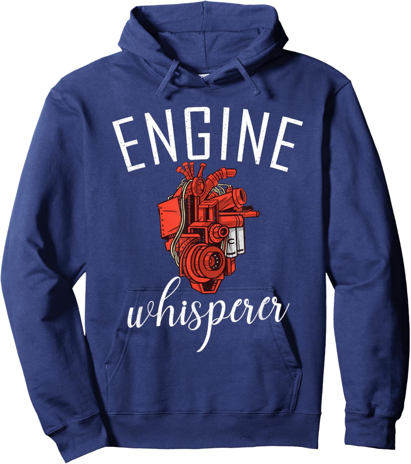 Engine Whisperer Repair Mechanic Hoodie - Hoodie | Navy