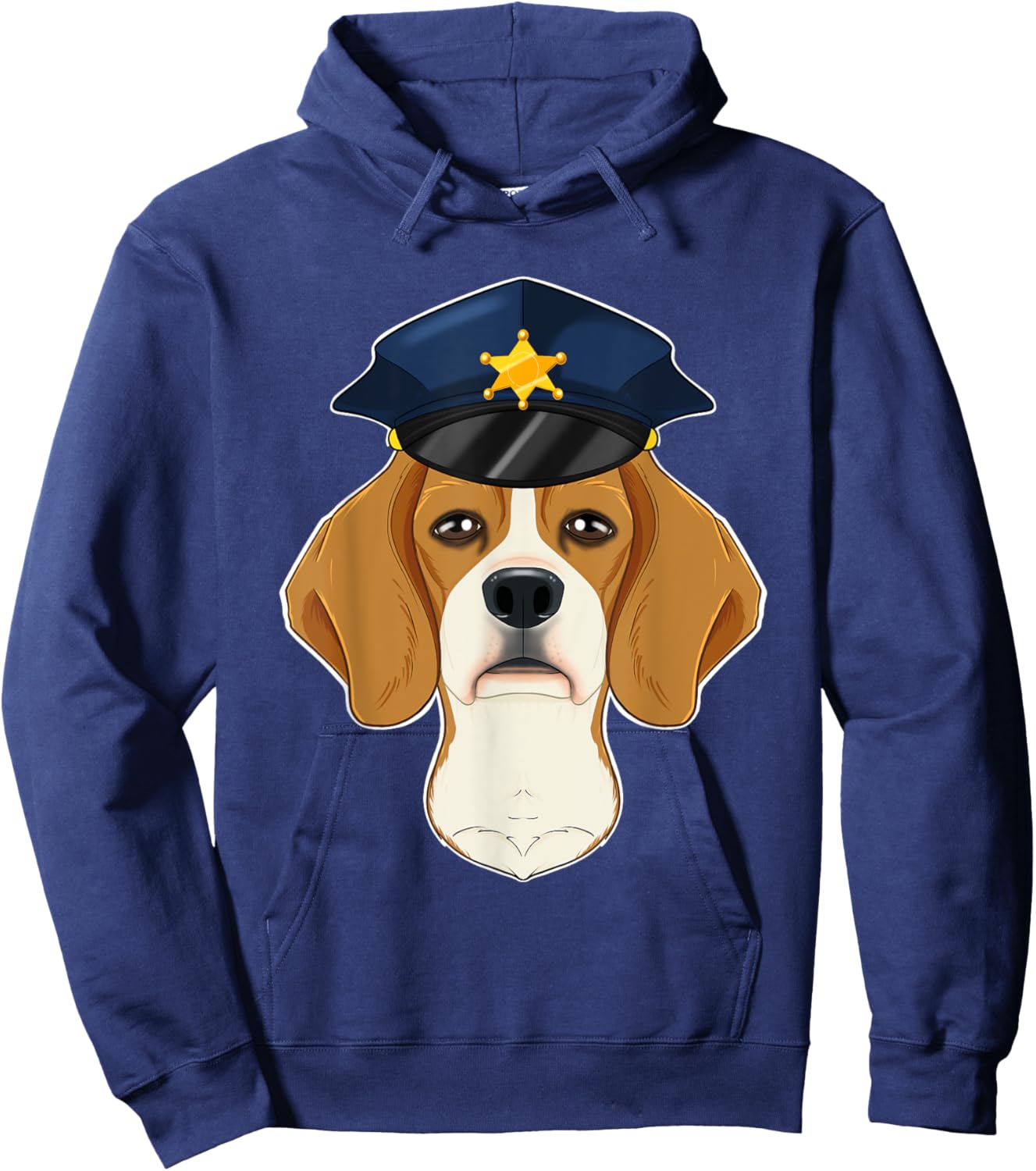 Canine Handler I Police Dog I Police Beagle Hoodie - Hoodie | Navy
