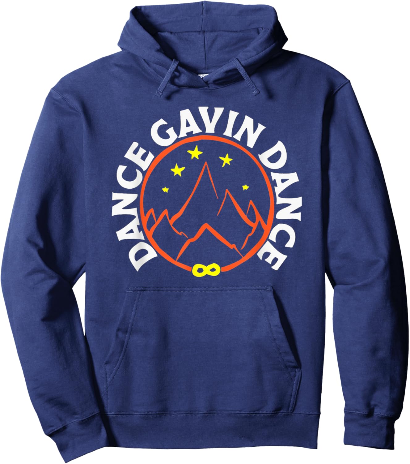 Dance Gavin Dance Graphic Design Hoodie - Hoodie | Navy