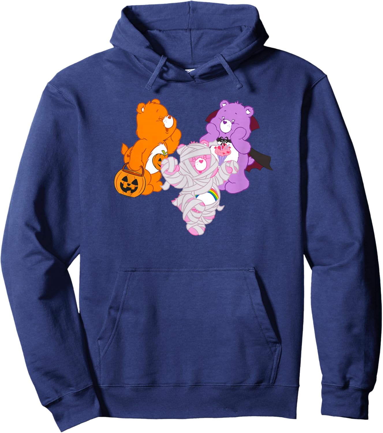Care Bears Halloween Trick-or-Sweet Spooky Costume Group Hoodie - Hoodie | Navy