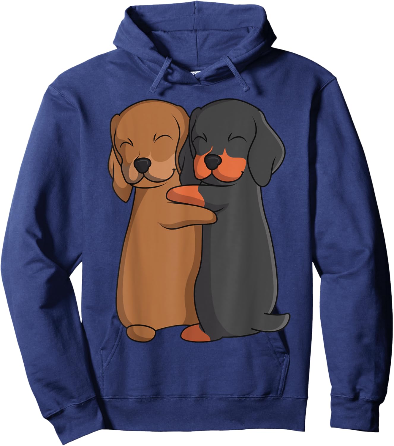 Dachshund Lover Weiner Dog Girls Kids Women Men Hoodie - Hoodie | Navy