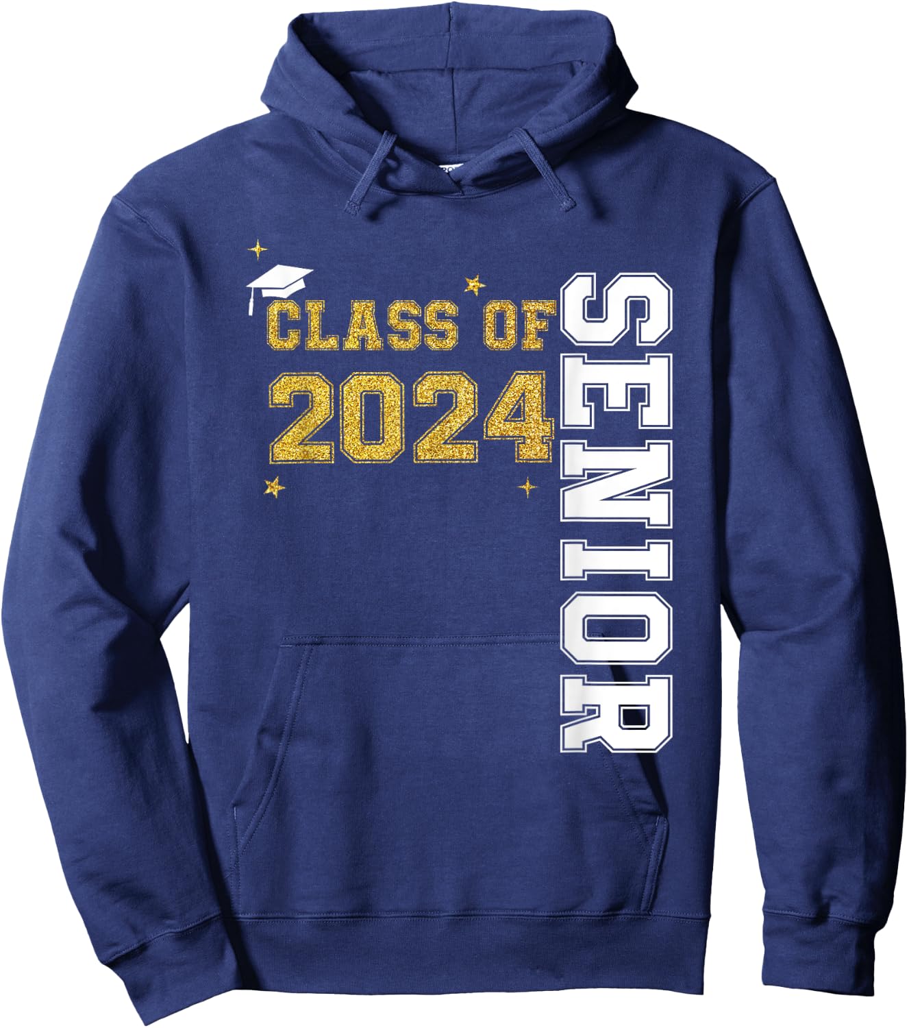 Done Class 2024 Graduation Gift Proud Graduates and Family Hoodie - Hoodie | Navy