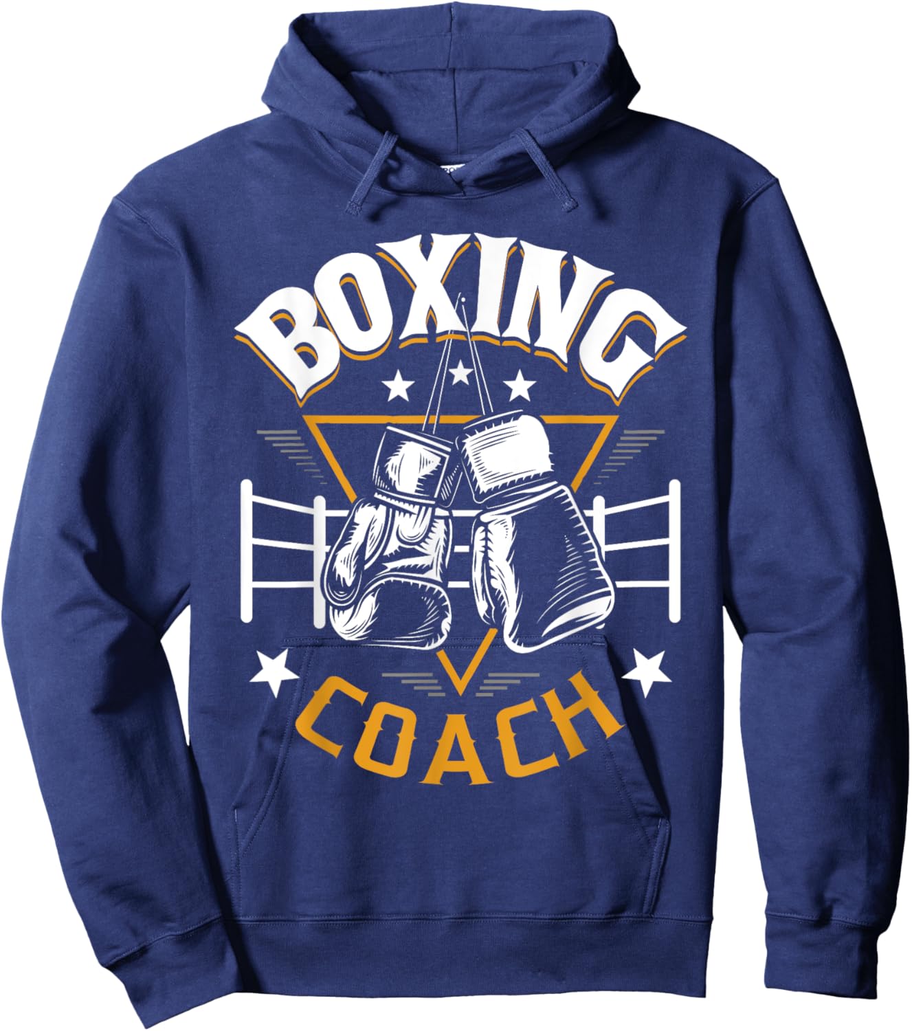 Boxing Coach - Kickboxing Kickboxer Gym Boxer Hoodie - Hoodie | Navy