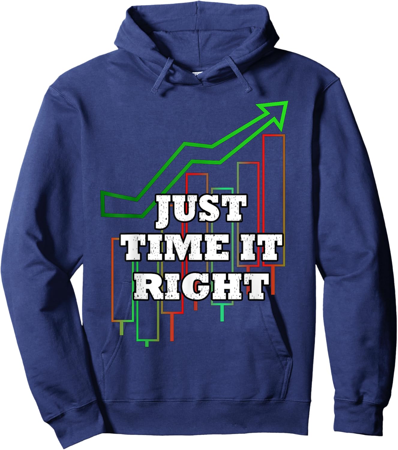 Funny Stock Market Stocks Trading Trader Investor Hoodie - Hoodie | Navy