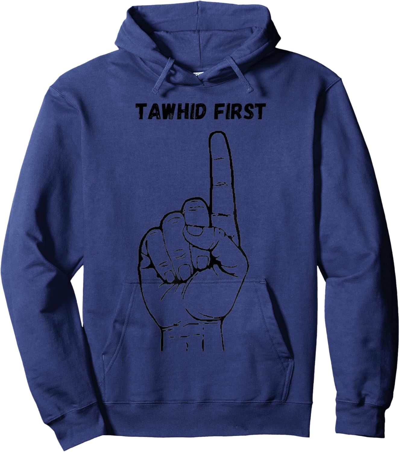 Tawhid First Hoodie - Hoodie | Navy