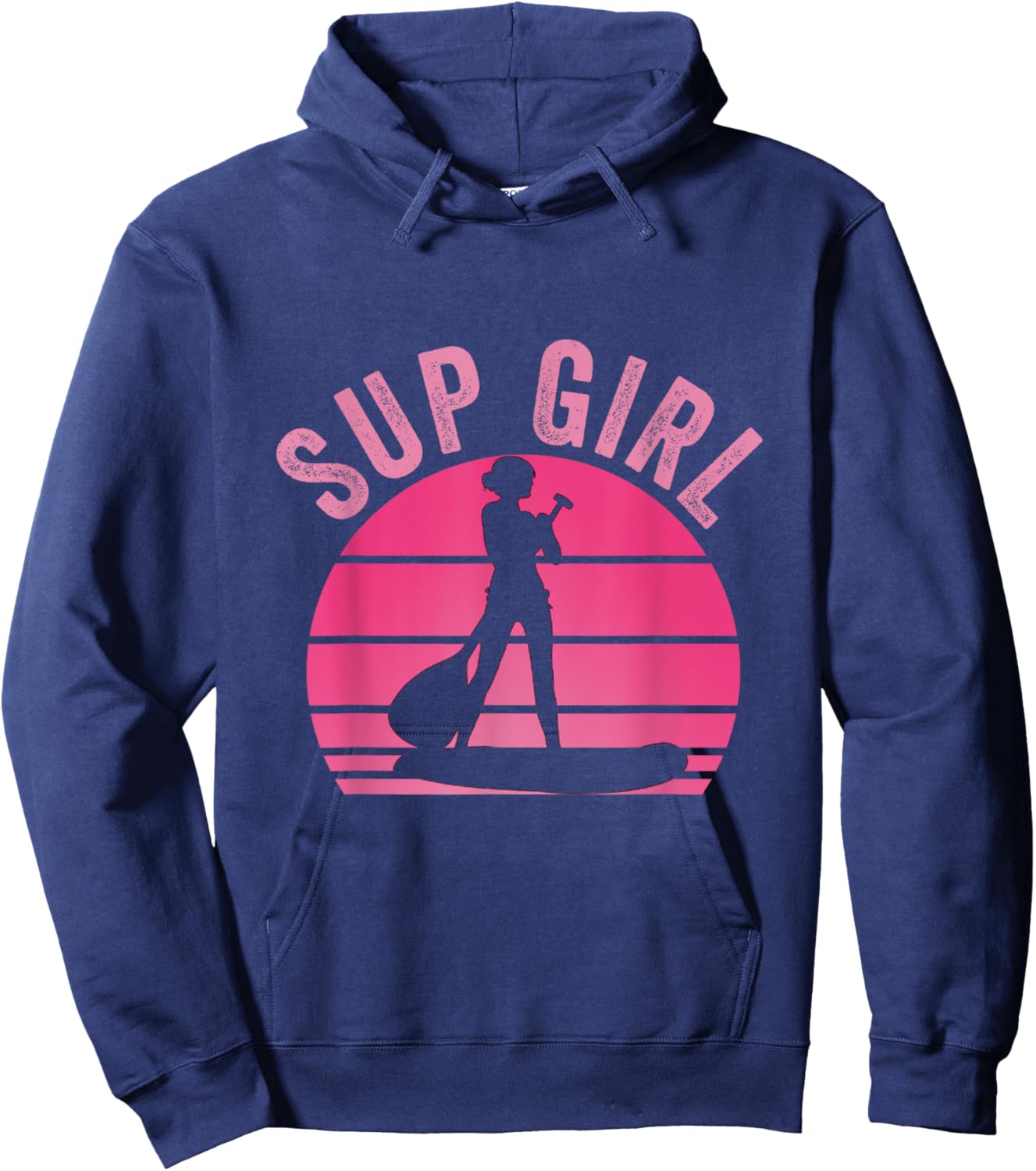 Stand Up Paddling Board SUP Supboard Girls Hoodie - Hoodie | Navy