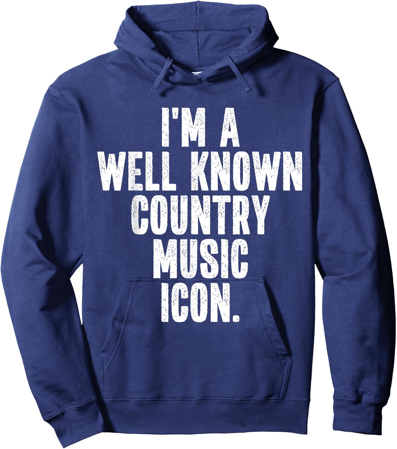 I'm a Country Music Icon Instant Lazy Halloween Costume Hoodie - Hoodie | Navy
