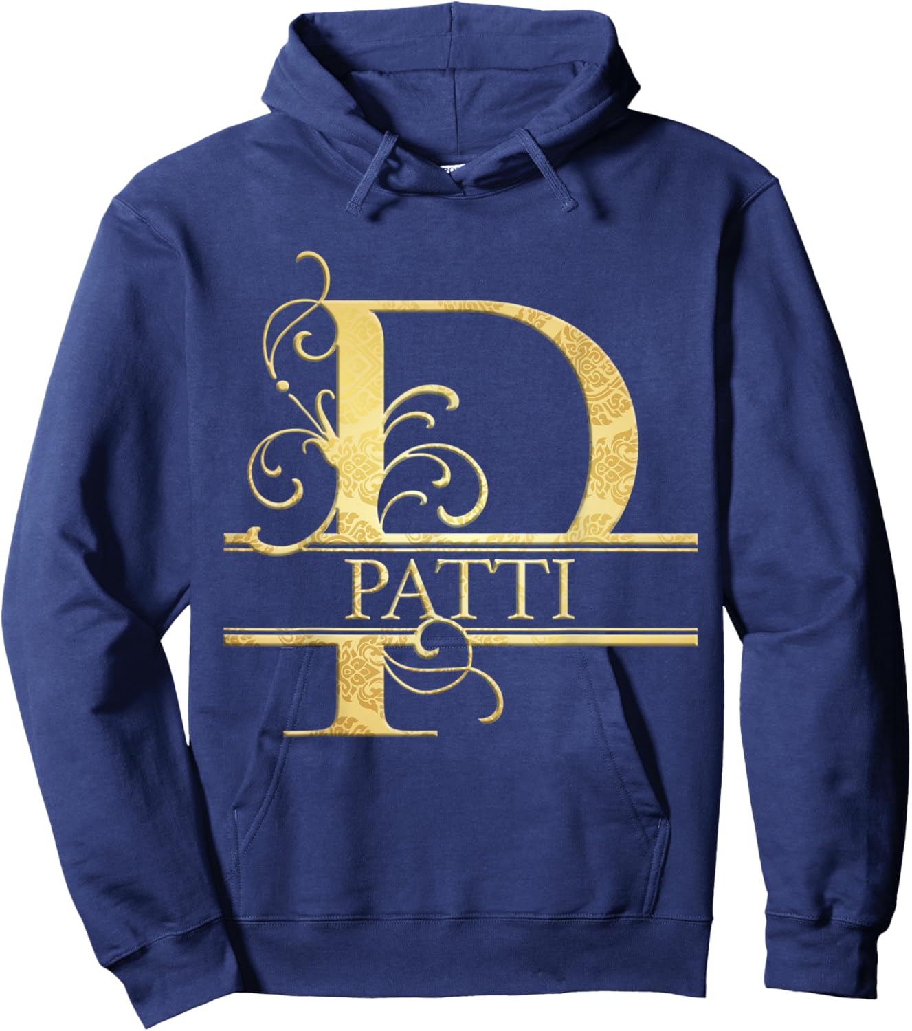 Patti Name Hoodie - Hoodie | Navy