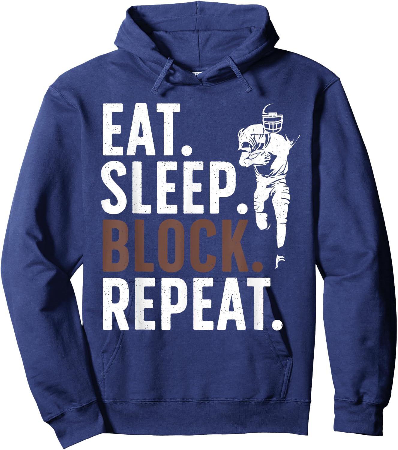 Lineman Art Women Football Player Offensive Lineman Hoodie - Hoodie | Navy