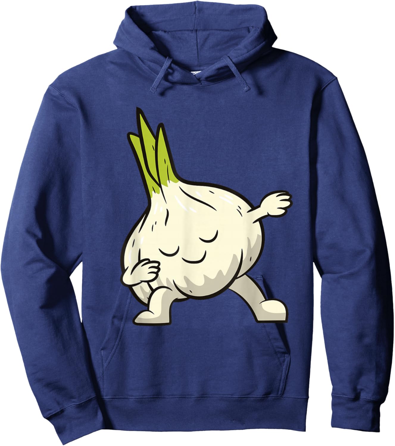 Garlic Dabbing Garlic Vegetable Love Garlic Hoodie - Hoodie | Navy