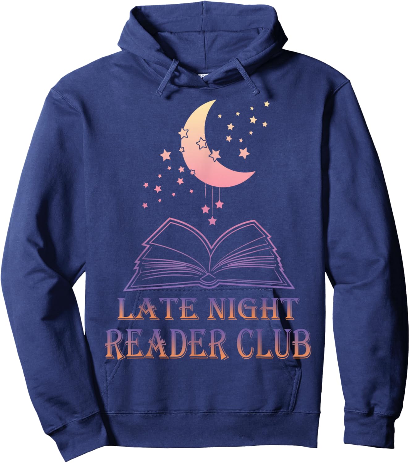 Gifts For Book Lovers Reading Women Clothing Girls Pajamas Hoodie - Hoodie | Navy