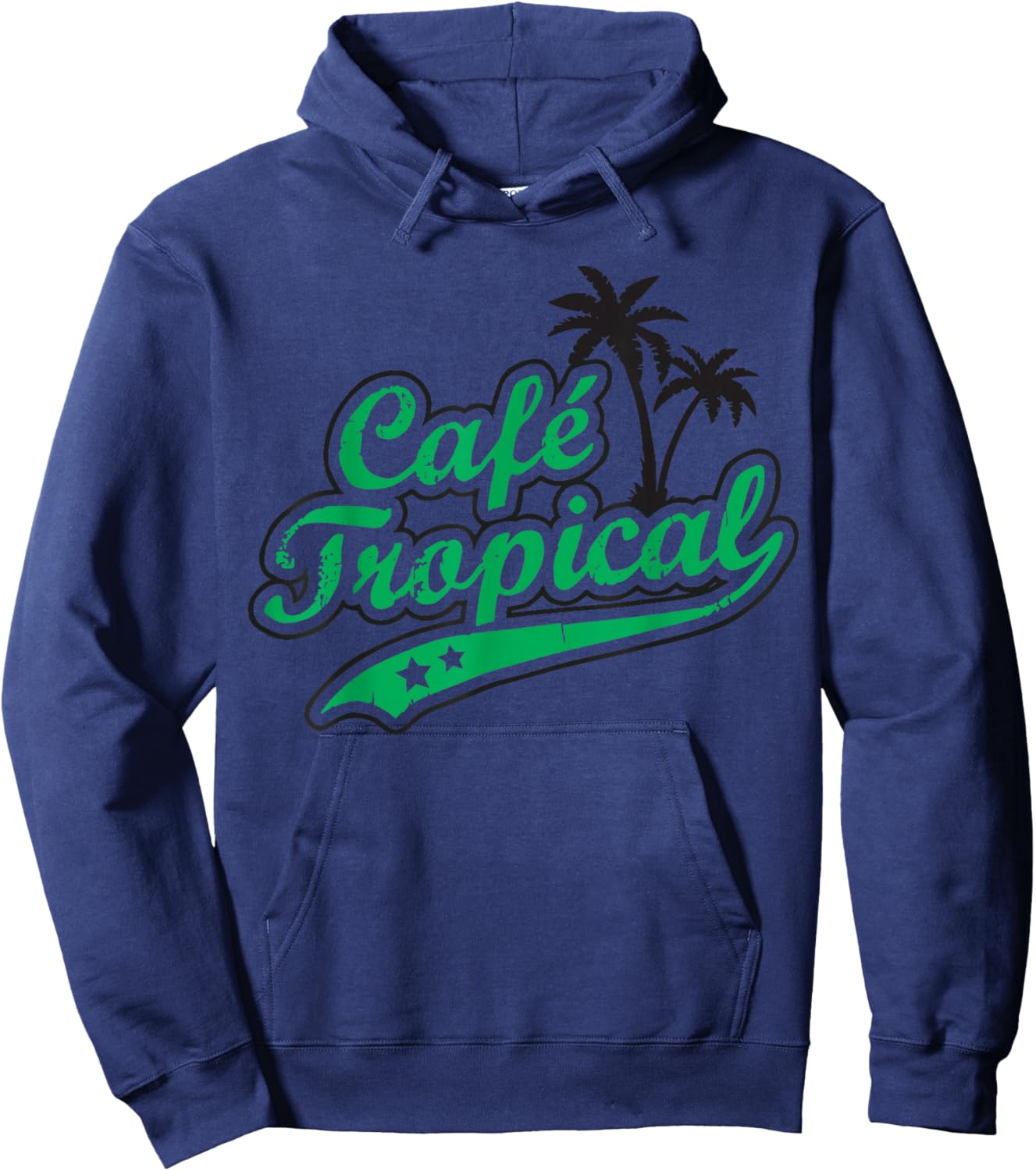 Cafe Tropical Tropical Cafe Hoodie - Hoodie | Navy