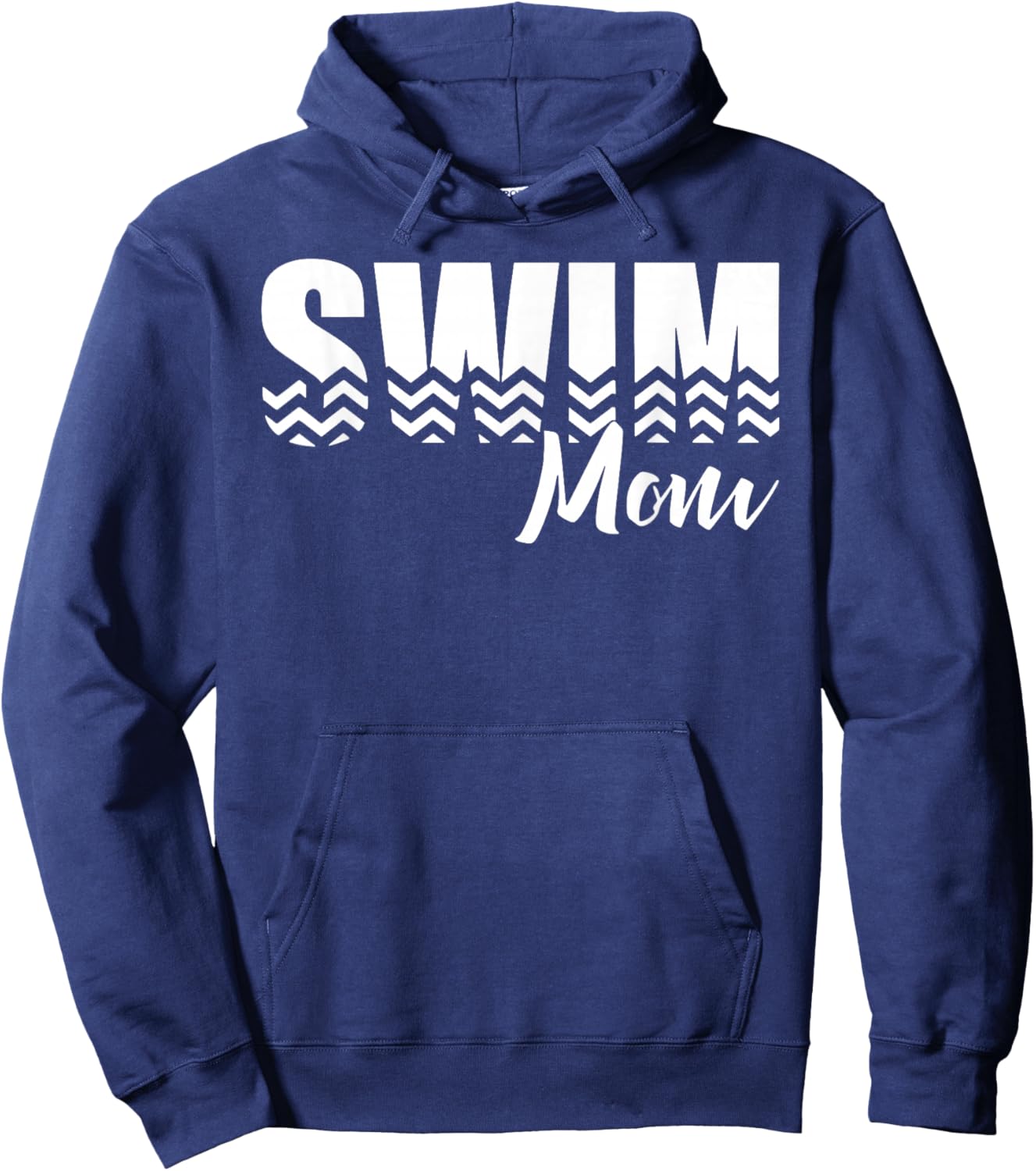 Funny Swim Mom , Family Mommy Mama Shirts Hoodie - Hoodie | Navy