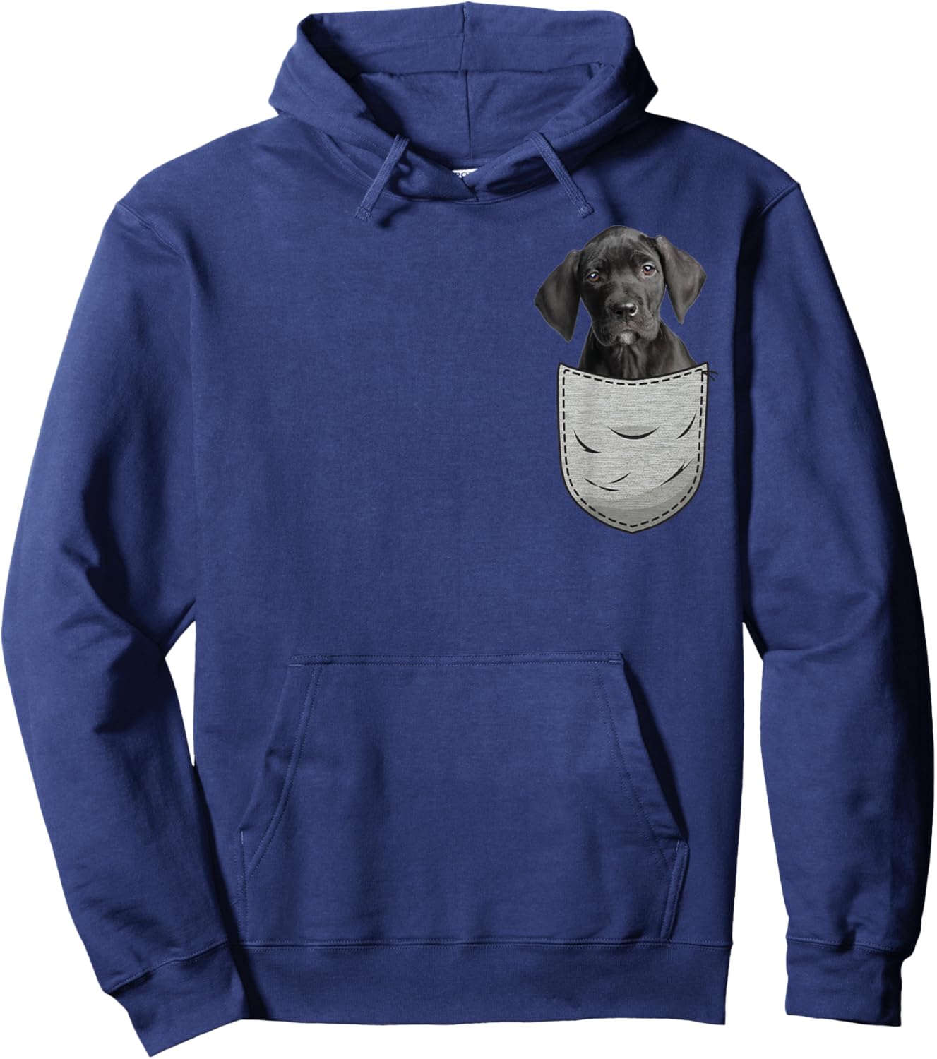 Great Dane Puppy Apollo of Dogs Gentle Giant Lady Hoodie - Hoodie | Navy
