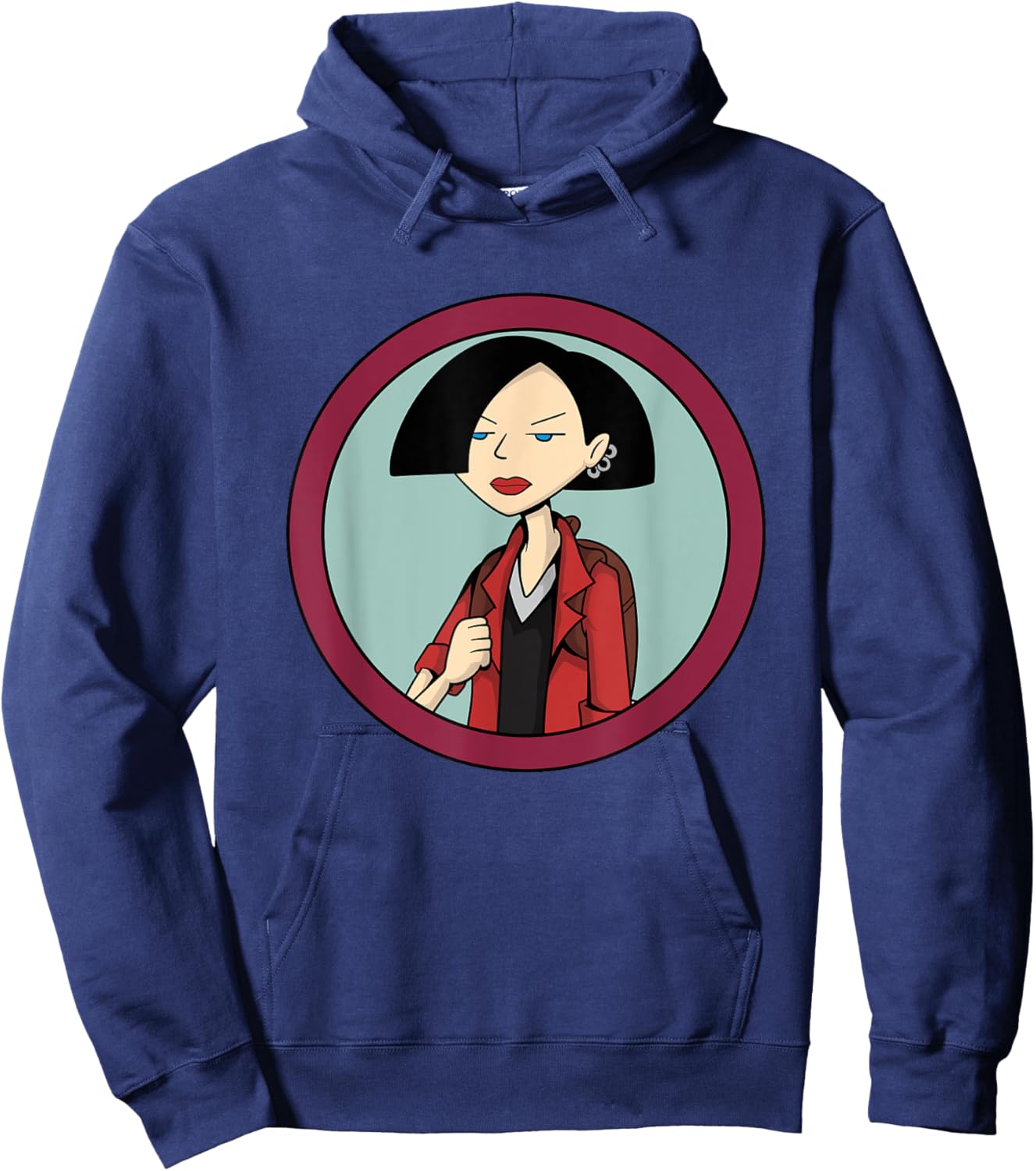 Mademark x Daria - Jane Lane “Oh Bummer!” Daria Hoodie - Hoodie | Navy