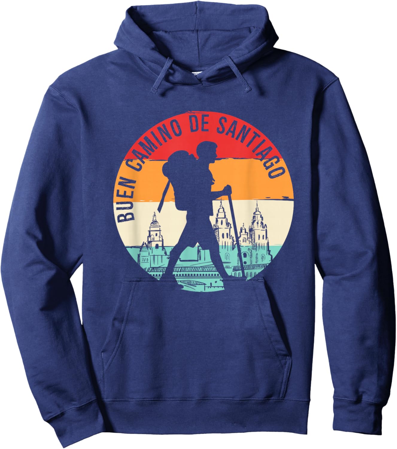 Buen Camino de Santiago de Compostela Hoodie - Hoodie | Navy