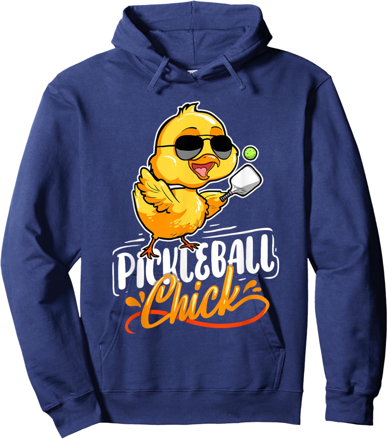 Pickleball Chick Pickleball Player Pickleball Hoodie - Hoodie | Navy