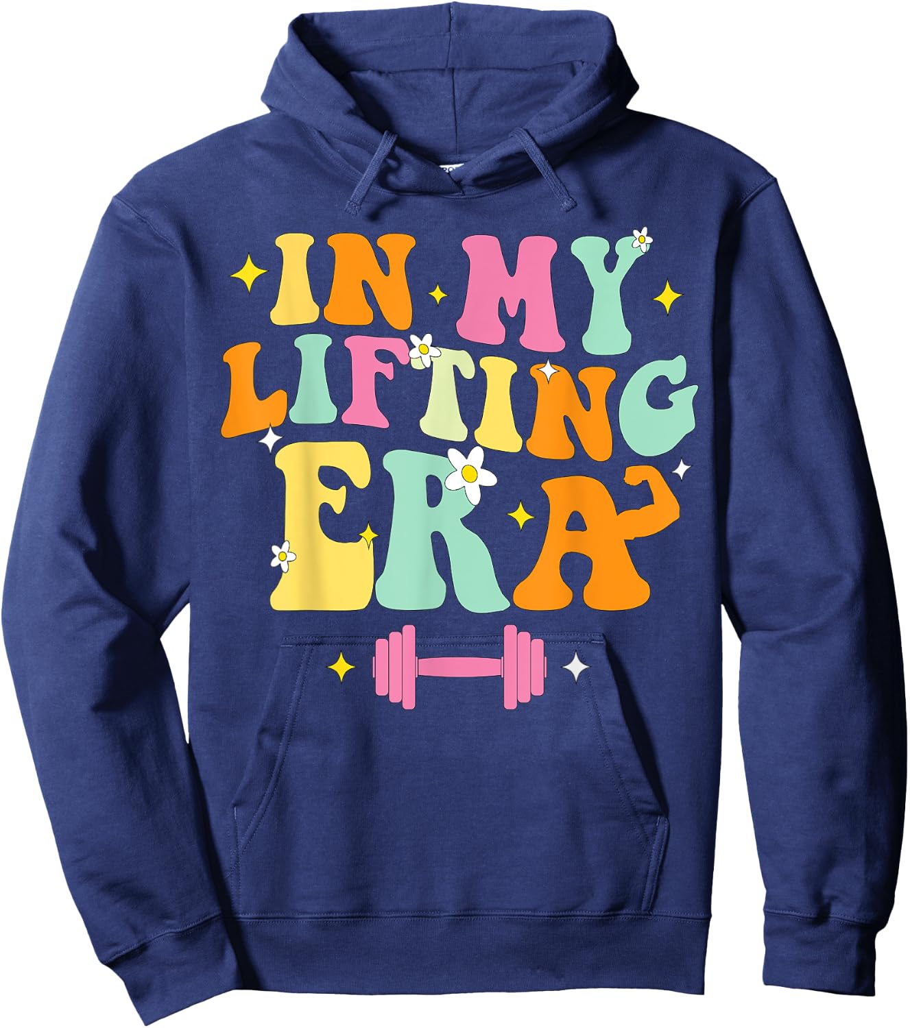 In My Lifting Era Workout Sport Motivation Fitness Gym Hoodie - Hoodie | Navy