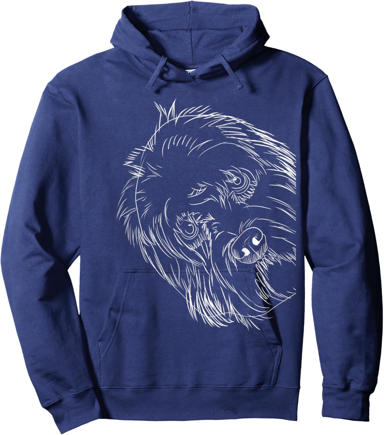 Funny Dog Dandie Dinmont Terrier Women Kids Hoodie - Hoodie | Navy