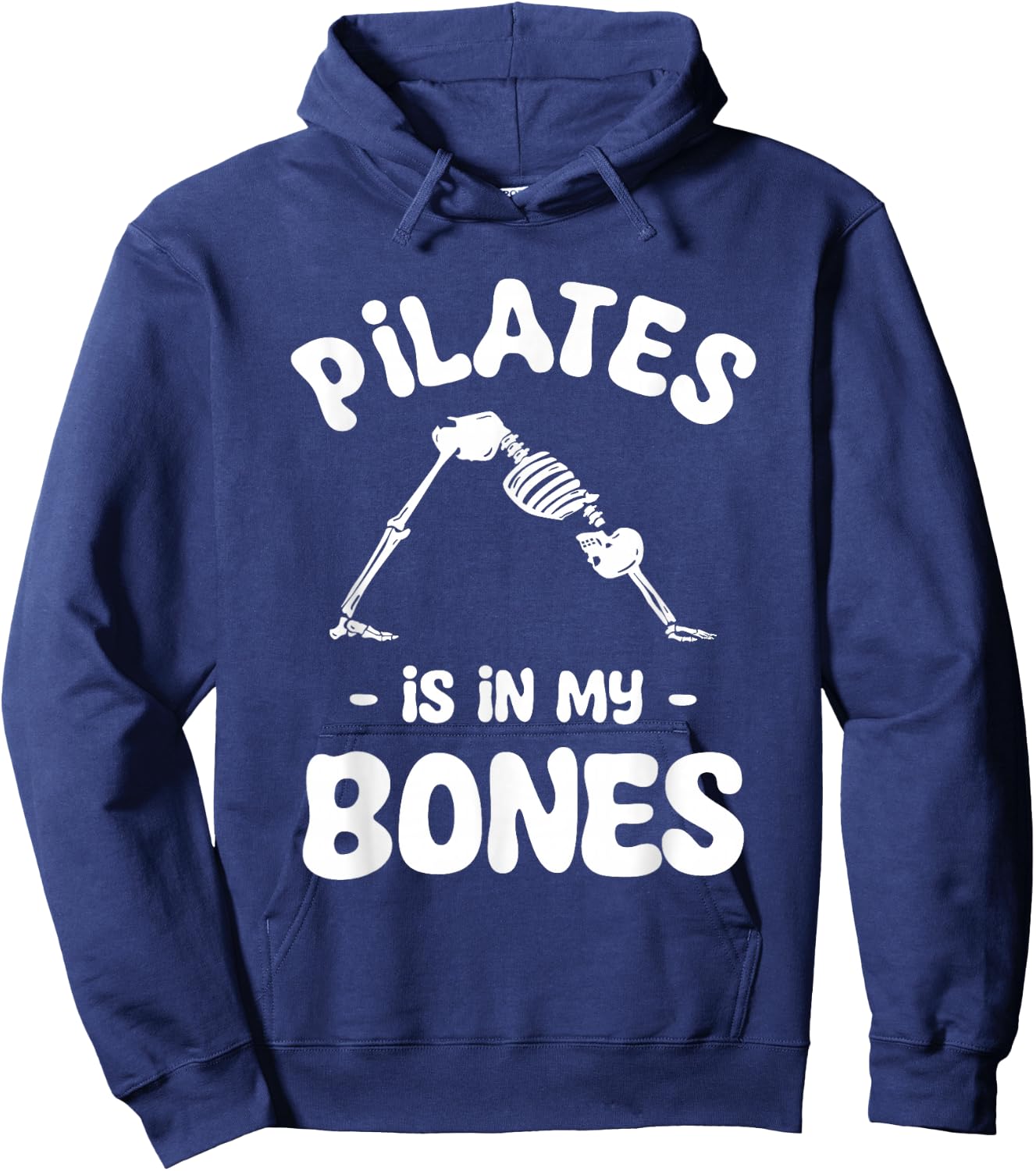 Pilates Is In My Bones Meditation Halloween Hoodie - Hoodie | Navy