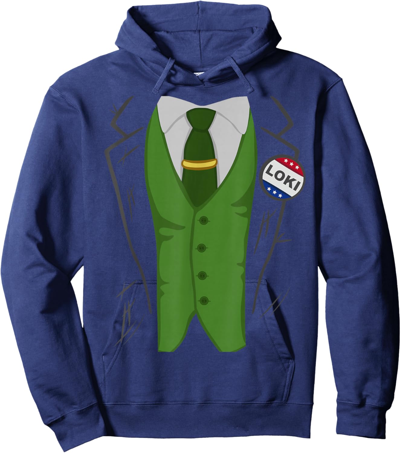 Marvel Loki President Loki Costume Hoodie - Hoodie | Navy