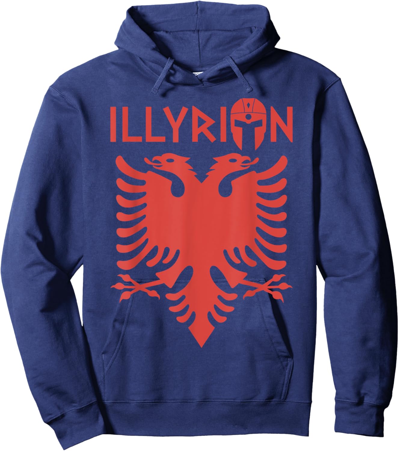 Illyrians Albania Albania Shqipëria Tirana Albanians Hoodie - Hoodie | Navy