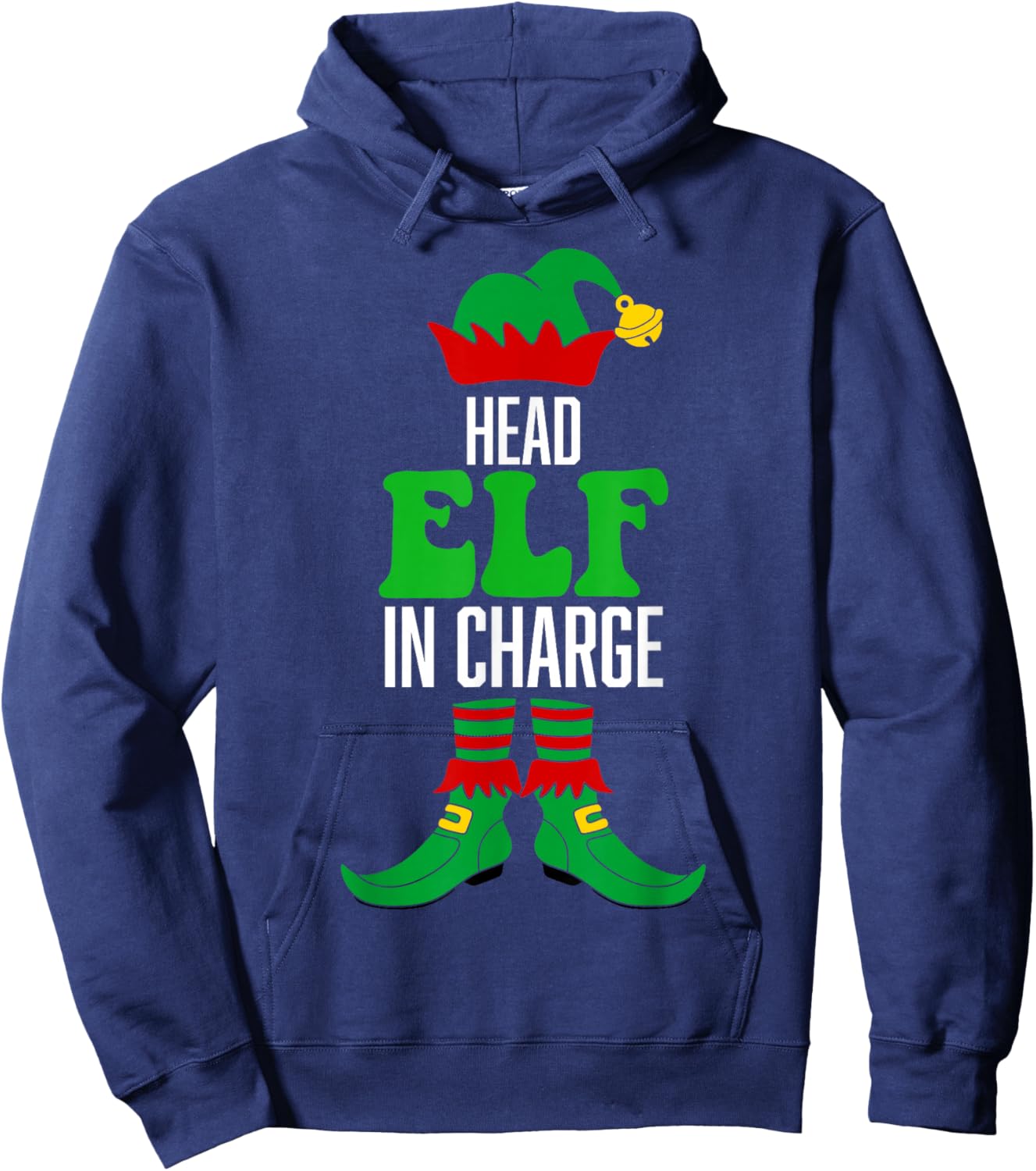 Head Elf in Charge Hoodie - Hoodie | Navy