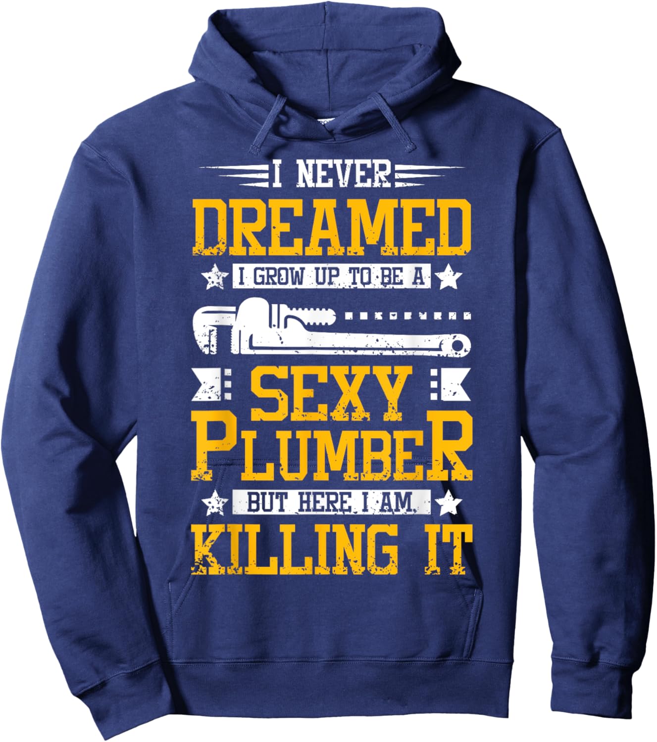 Sexy Plumber Hoodie - Hoodie | Navy