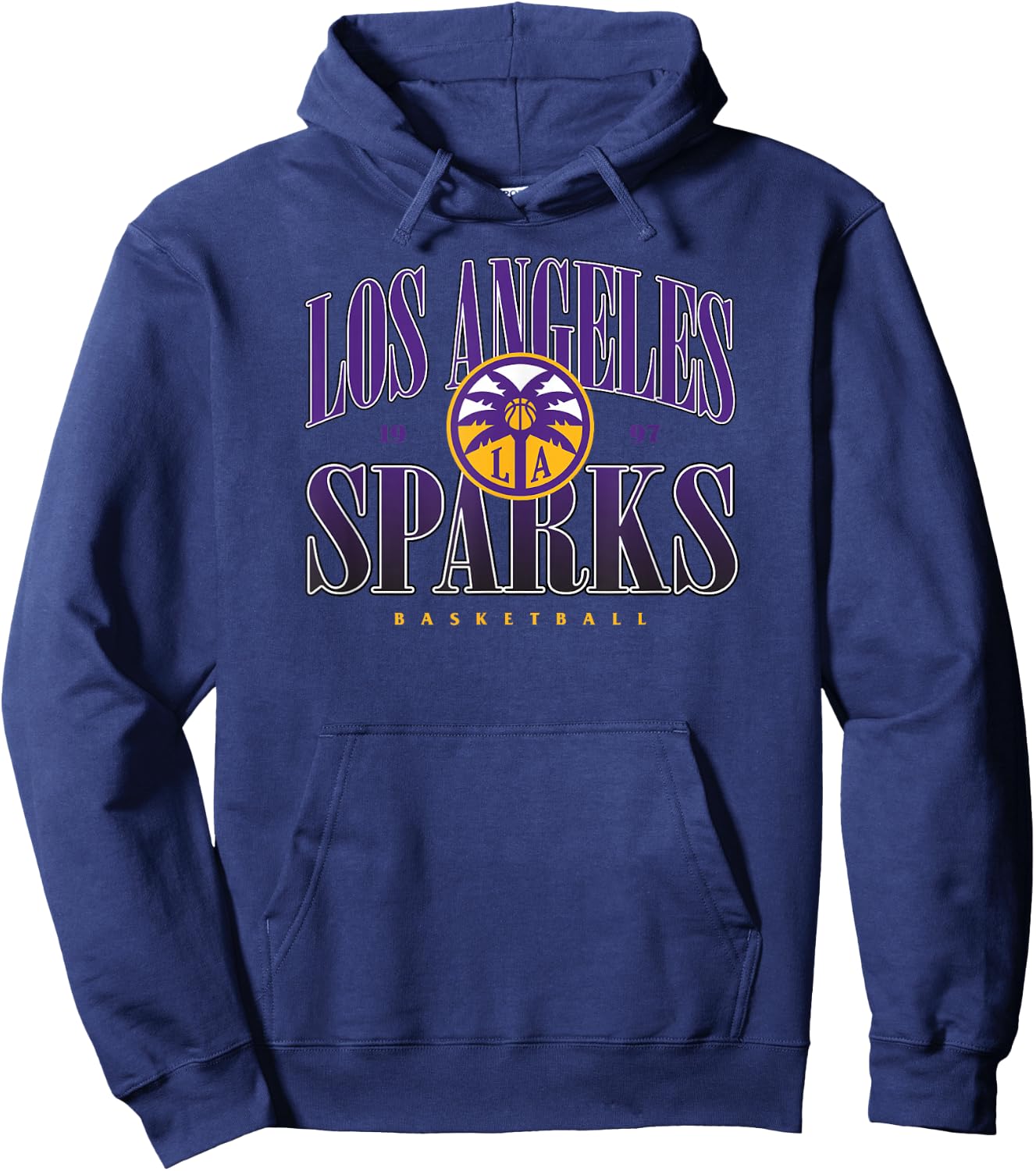 WNBA Los Angeles Sparks Courtside Hoodie - Hoodie | Navy