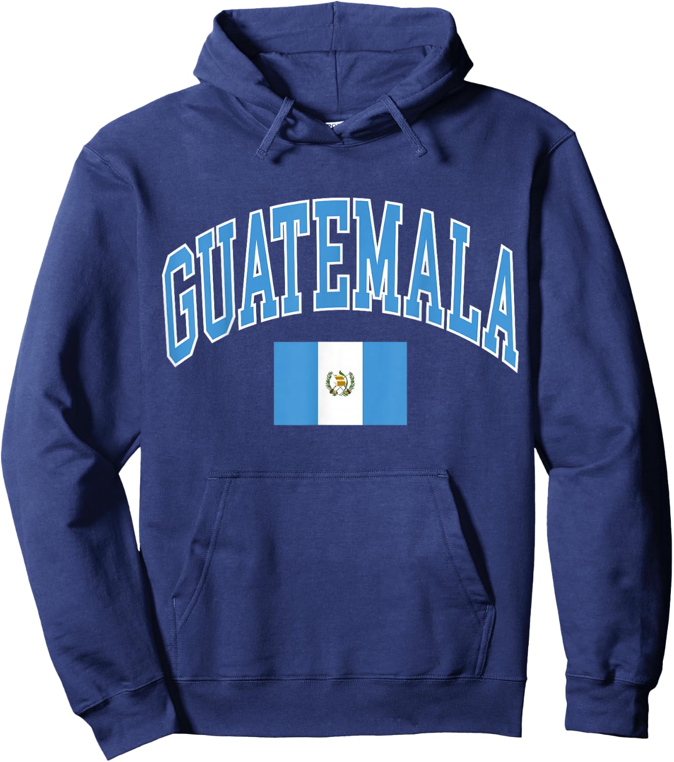 Guatemala Flag Hoodie - Hoodie | Navy