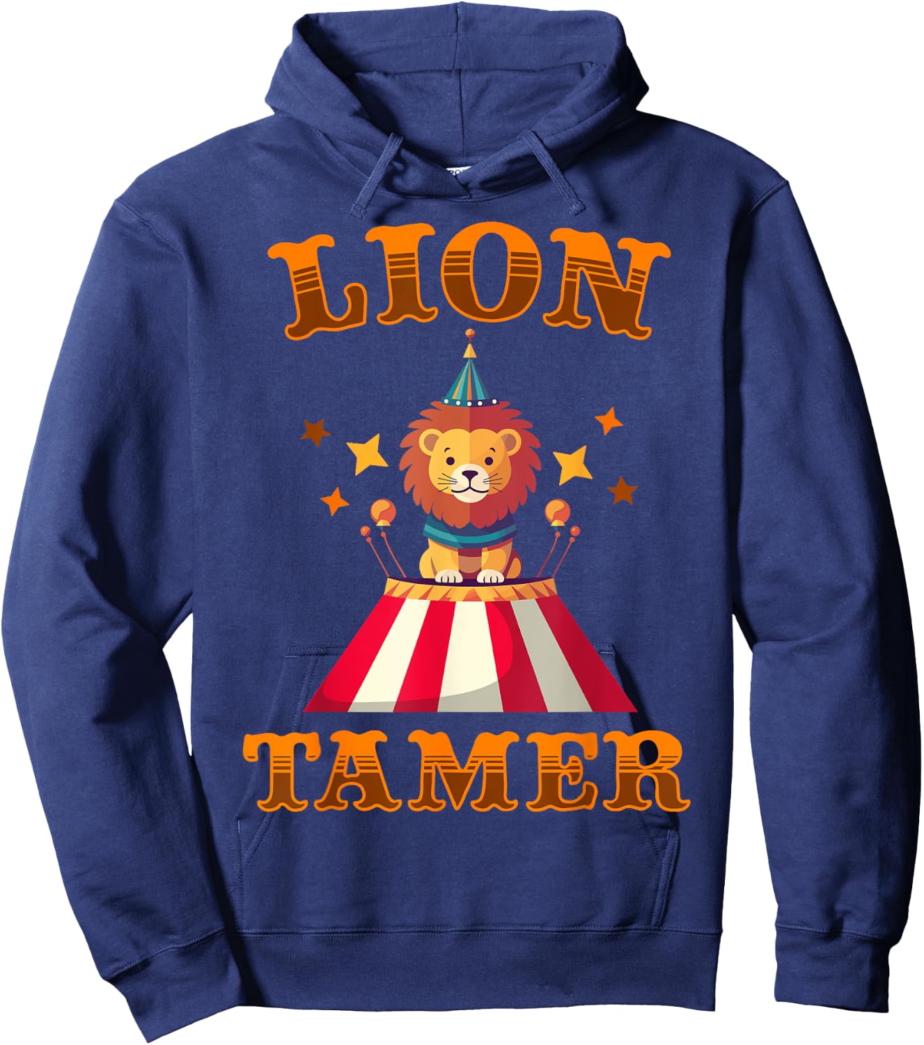 Lion Tamer Funny Kids Circus Costume Party Matching Carnival Hoodie - Hoodie | Navy