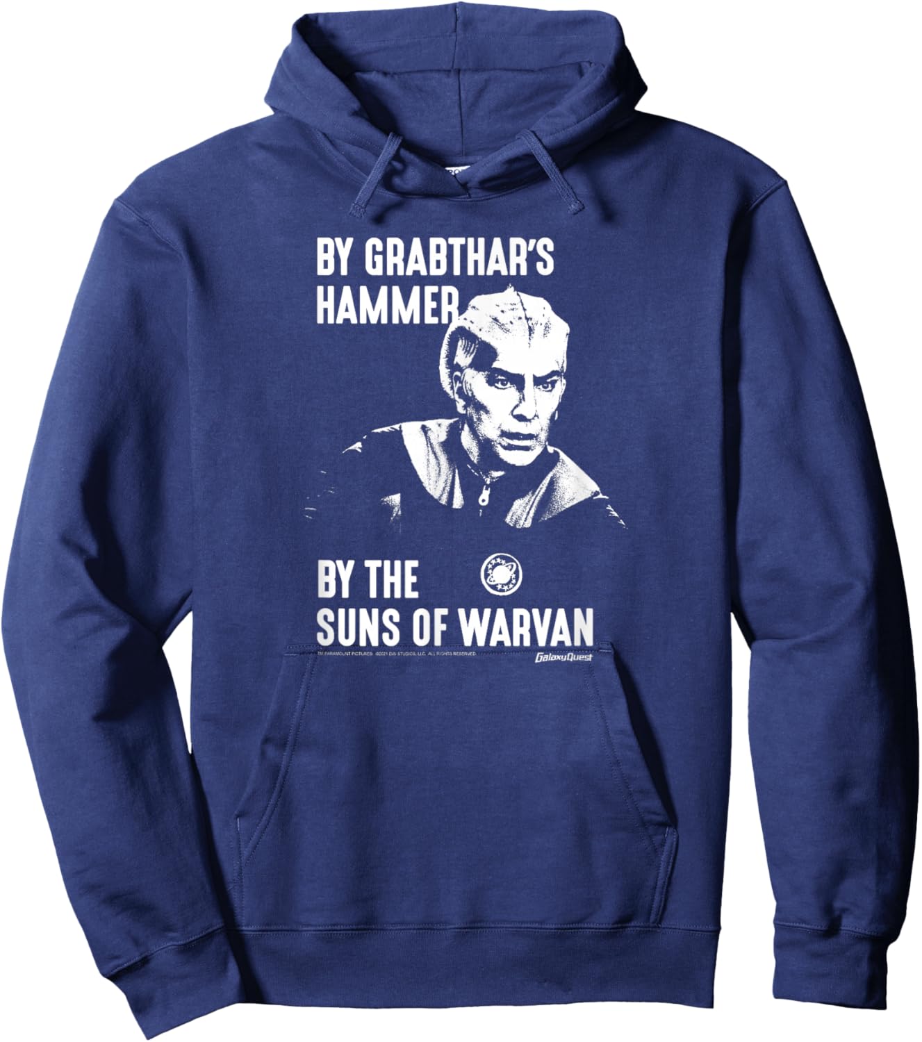 Galaxy Quest Sir Alexandar Dane Edit Hoodie - Hoodie | Navy