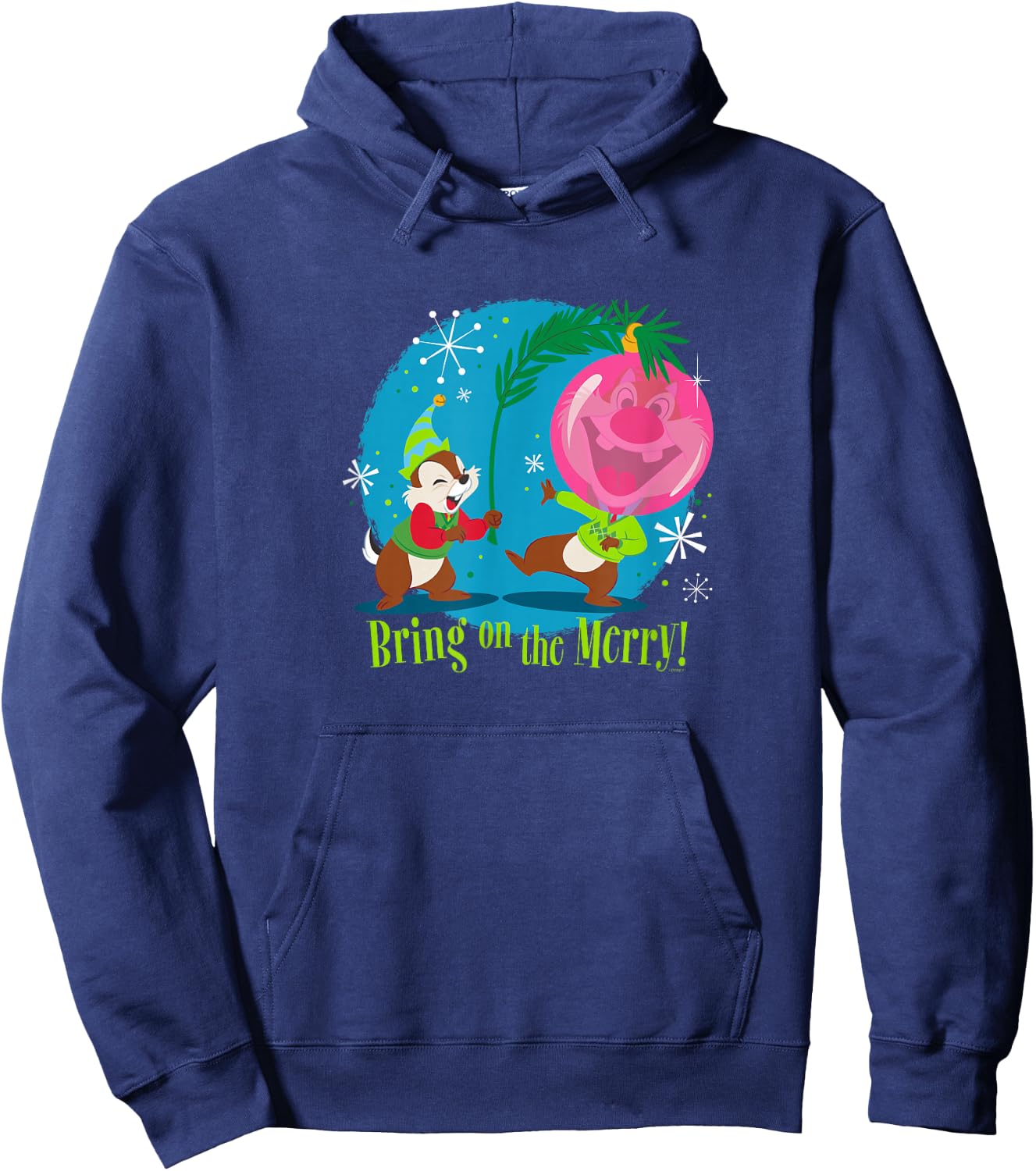 Disney Chip n’ Dale Bring On The Merrier Holiday Hoodie - Hoodie | Navy