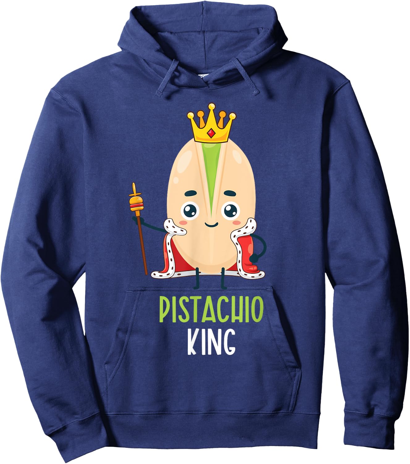 Pistachio King Hoodie - Hoodie | Navy