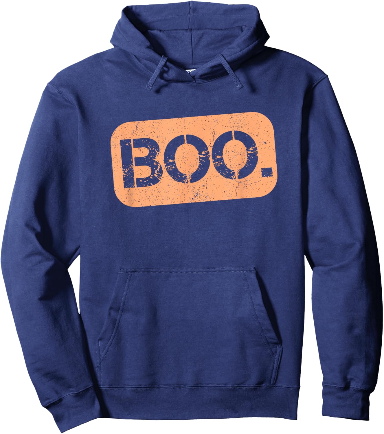 Halloween Vintage Boo Funny Gift Hoodie - Hoodie | Navy