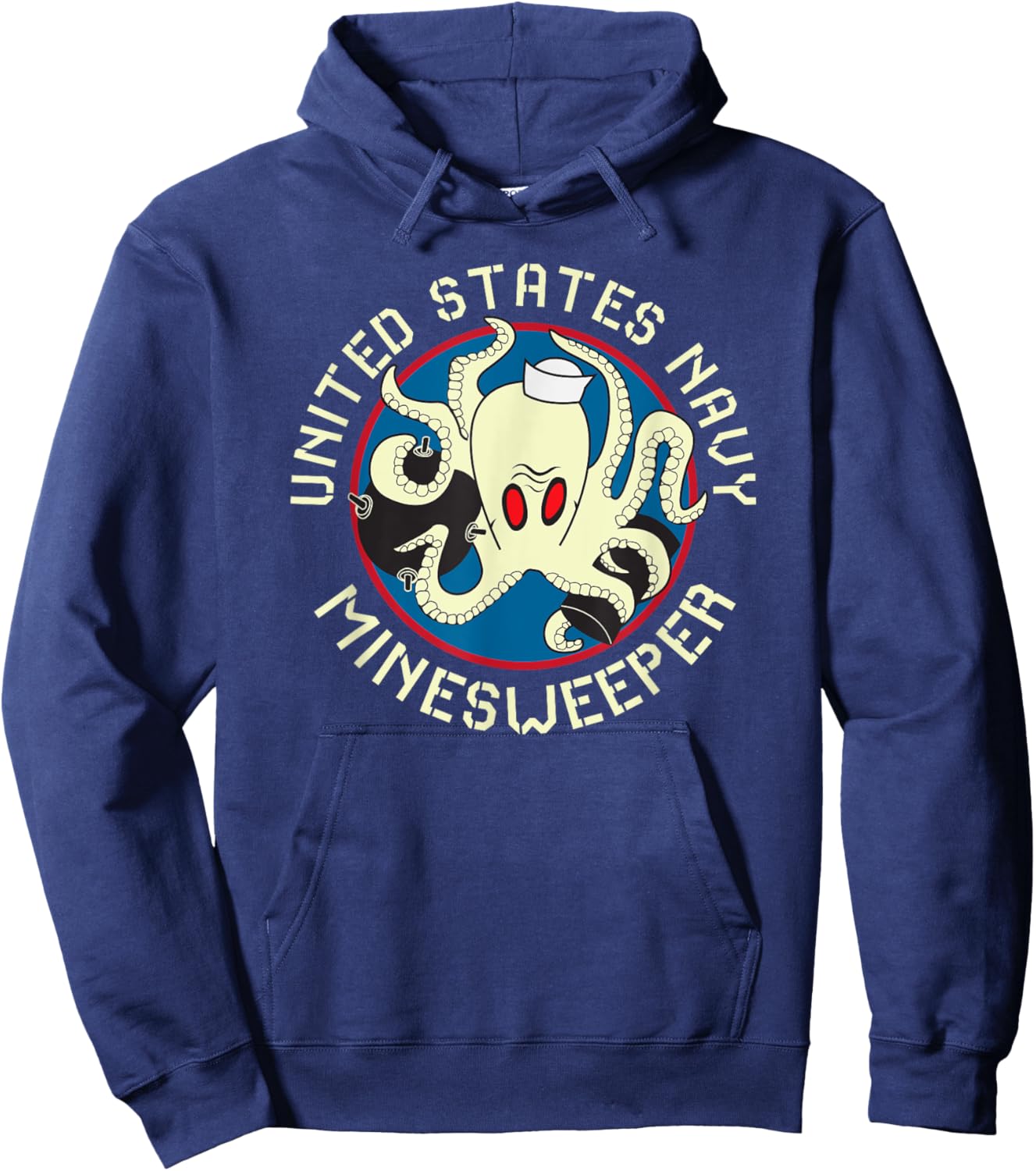 United States Navy Minesweeper Hoodie - Hoodie | Navy