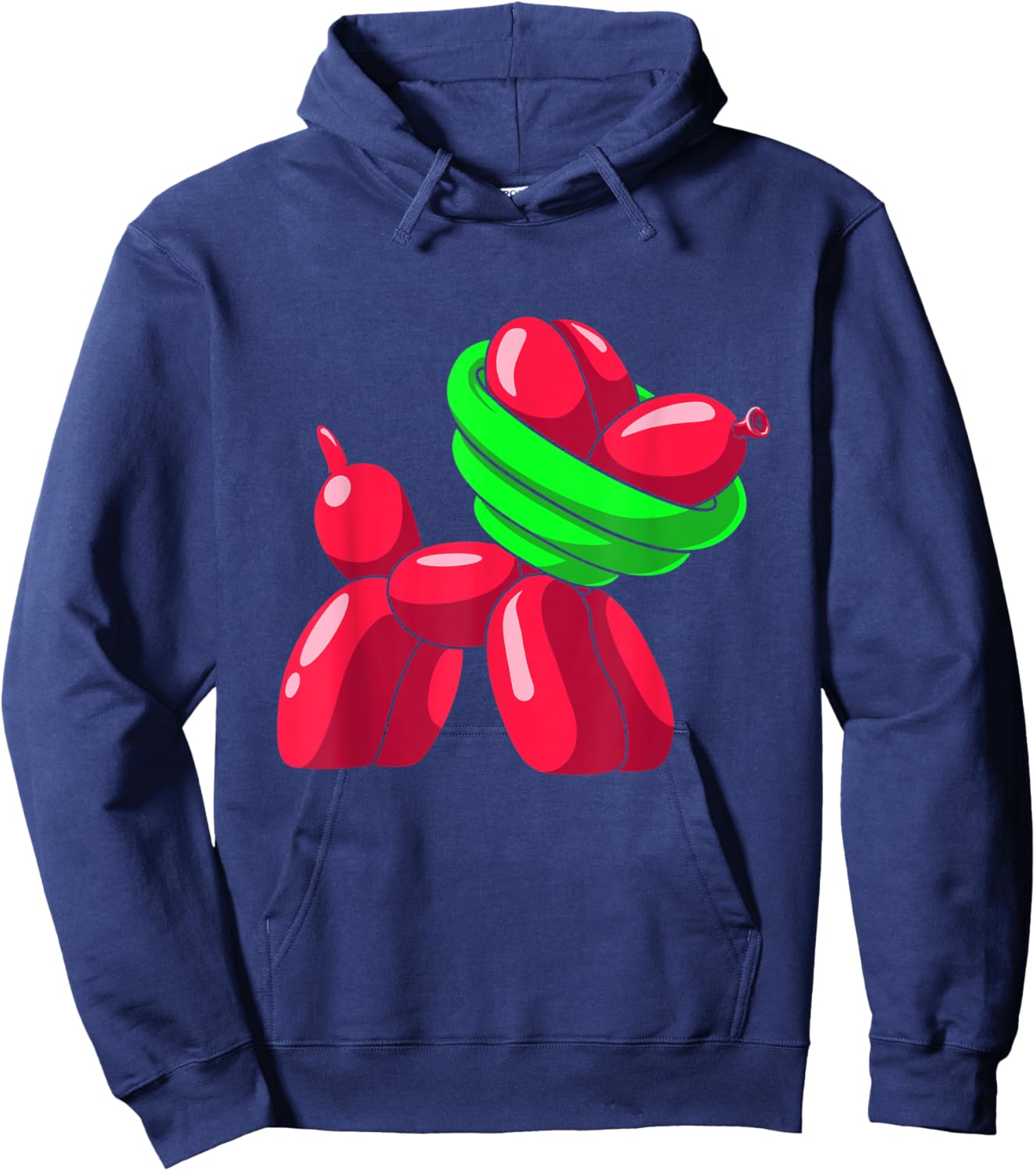 Twister Clothing Animal Balloon Dog Balloon Artist Dog Lover Hoodie - Hoodie | Navy