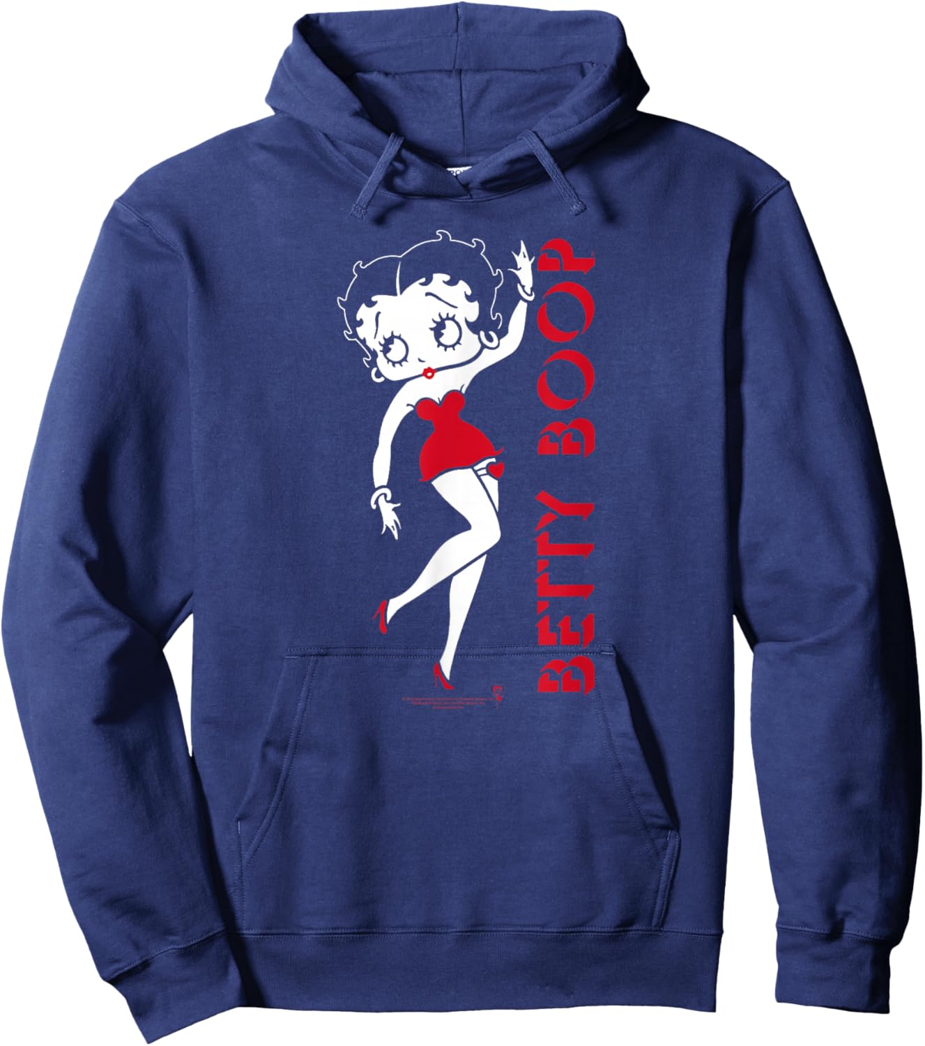Betty Boop Classic Pose Hoodie - Hoodie | Navy