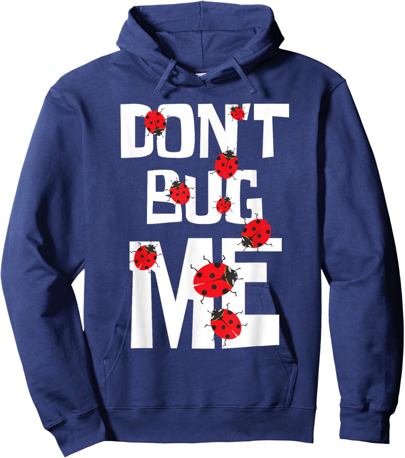Don't Bug Me - Entomophile Entomology Zoology Ladybug Hoodie - Hoodie | Navy