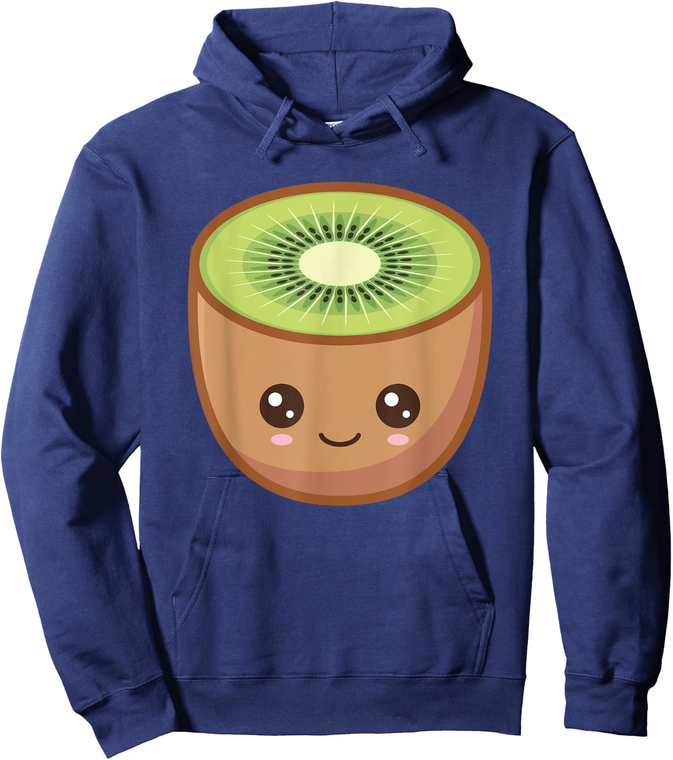 Kawaii Kiwi Hoodie - Hoodie | Navy