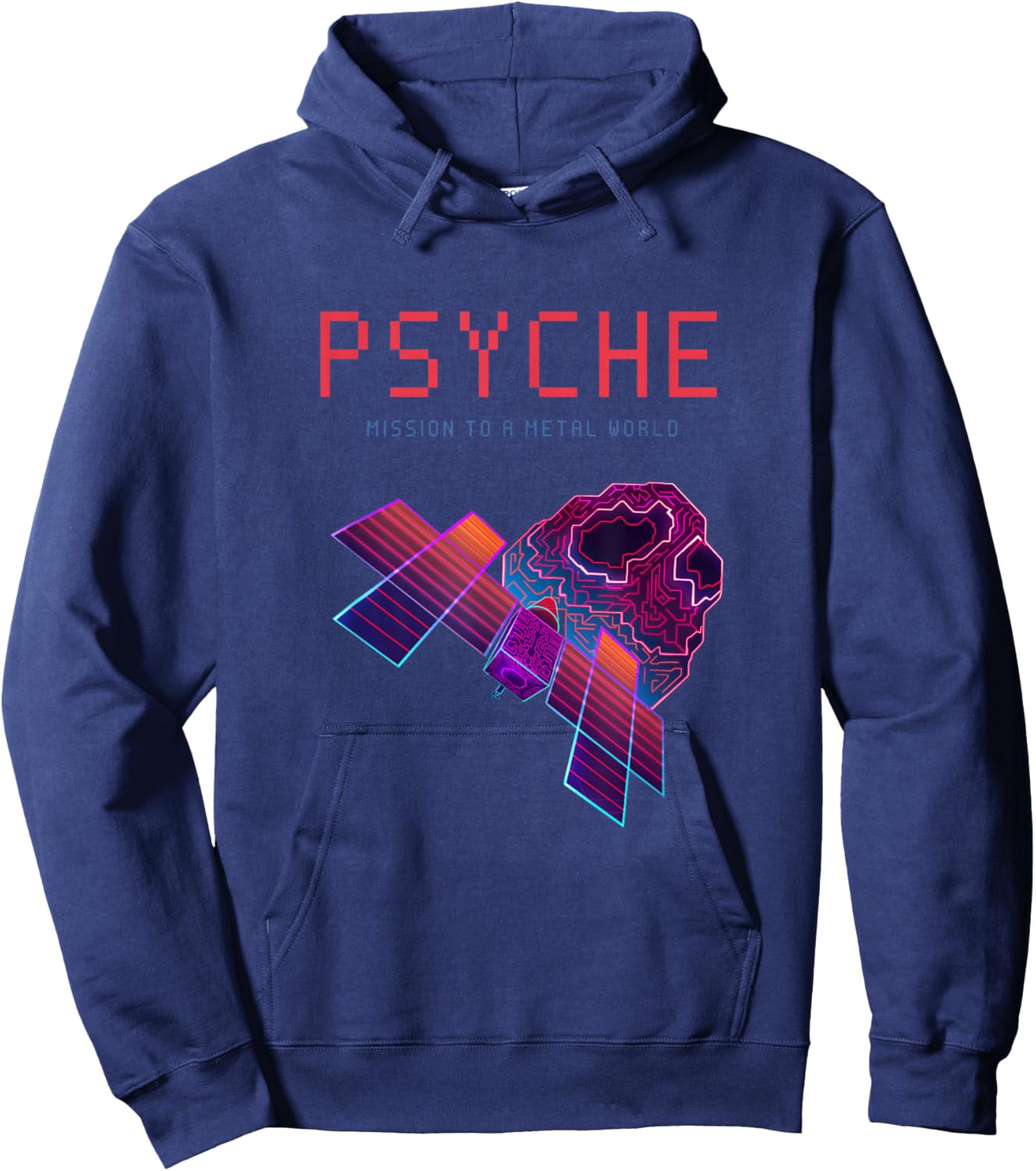 NASA Psyche Asteroid Mission Hoodie - Hoodie | Navy