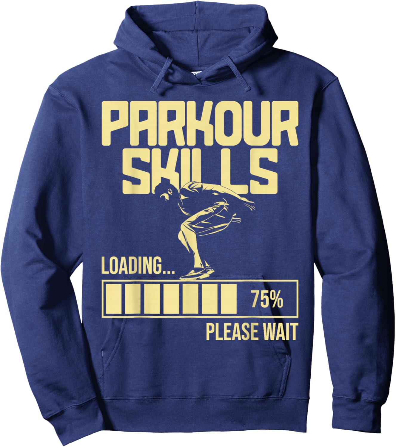 Parkour Skills - Freerunning Urban Gymnastic Jumping Hoodie - Hoodie | Navy