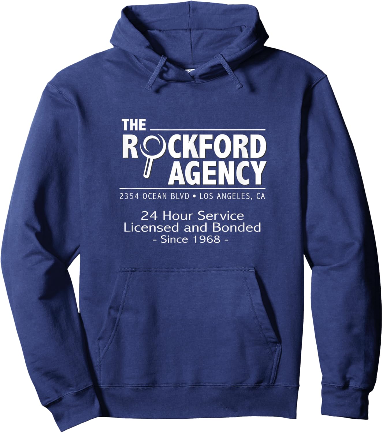 Rockford Files | The Rockford Agency Classic TV Hoodie - Hoodie | Navy