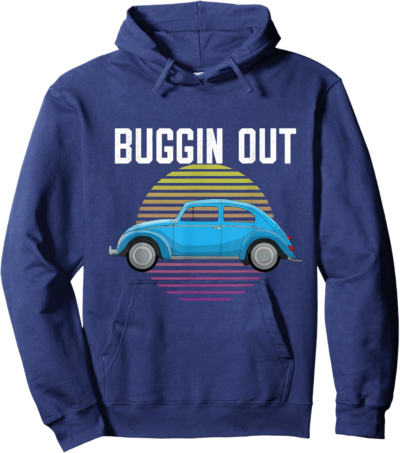 Buggin Out Car Hoodie - Hoodie | Navy