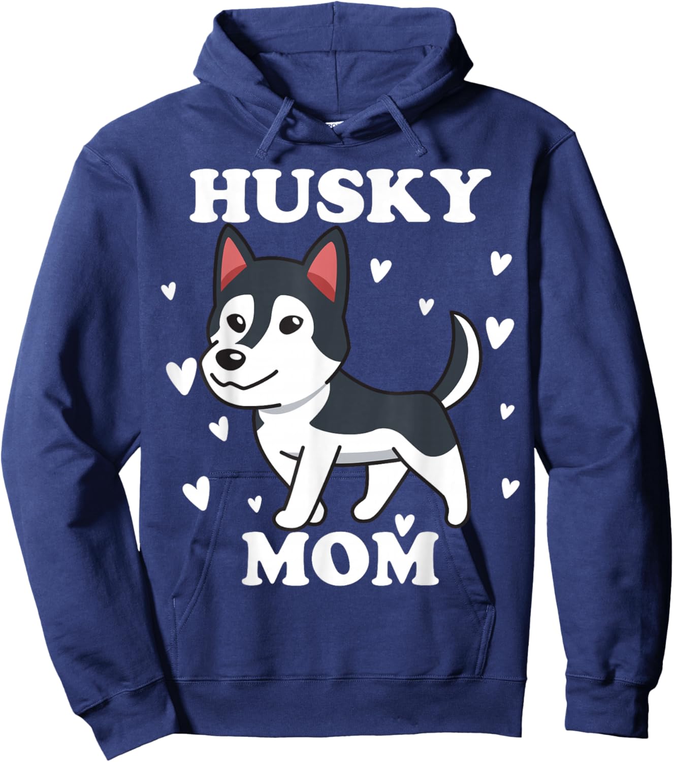 Husky Mama Sibe Mom for Mother's Day Mother Dog Mum Chukcha Hoodie - Hoodie | Navy