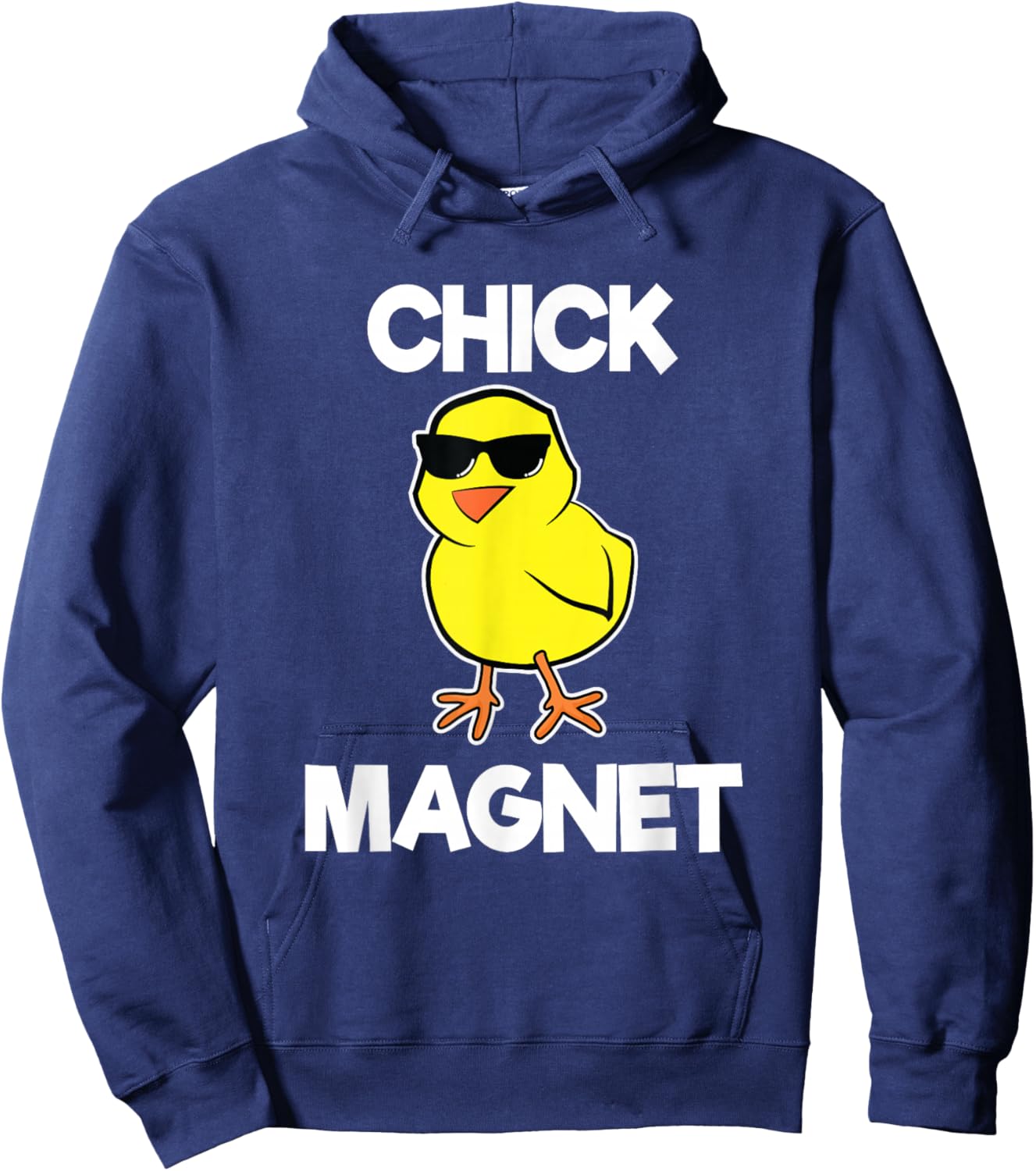 Chick Magnet Shirt Funny Boys Kids Easter Cool Chick Hoodie - Hoodie | Navy