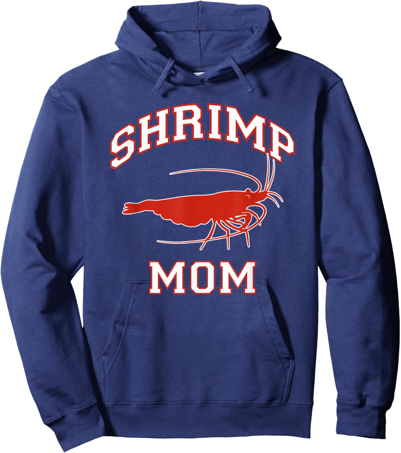Shrimp Mom Hoodie - Hoodie | Navy